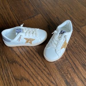 Kids Sparkle Star Sneaker Casual Shoes